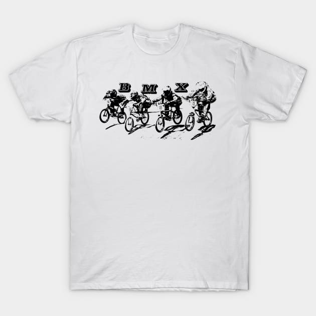 bmx t-shirt T-Shirt by rickylabellevie